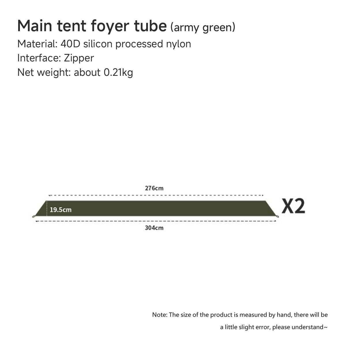 Kunlun Nylon Camping Tent Pro 3.0 - gooutspringhill