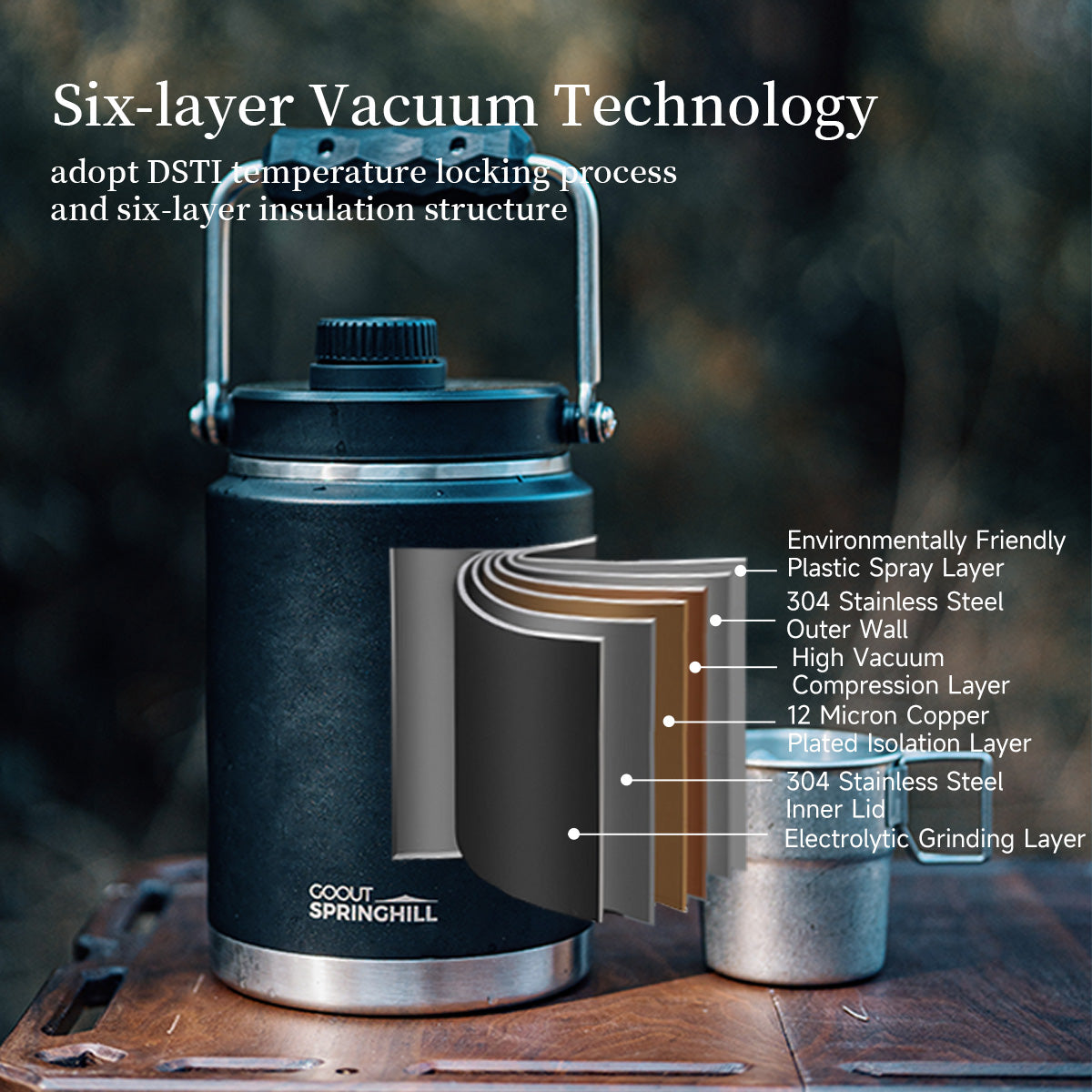 Springhill Frost Ice Bucket - gooutspringhill