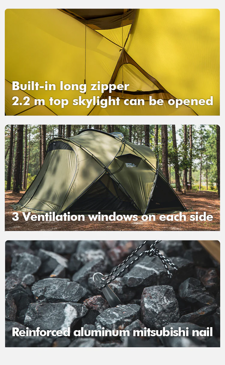 Dunhuang Camping Tent Large Tents - gooutspringhill