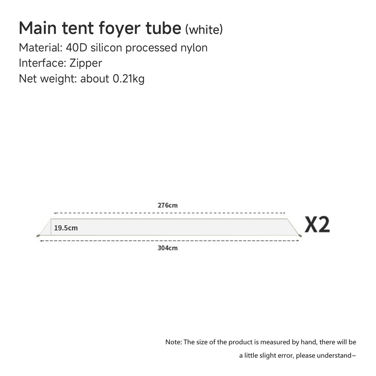 Kunlun Nylon Camping Tent Pro 3.0 - gooutspringhill