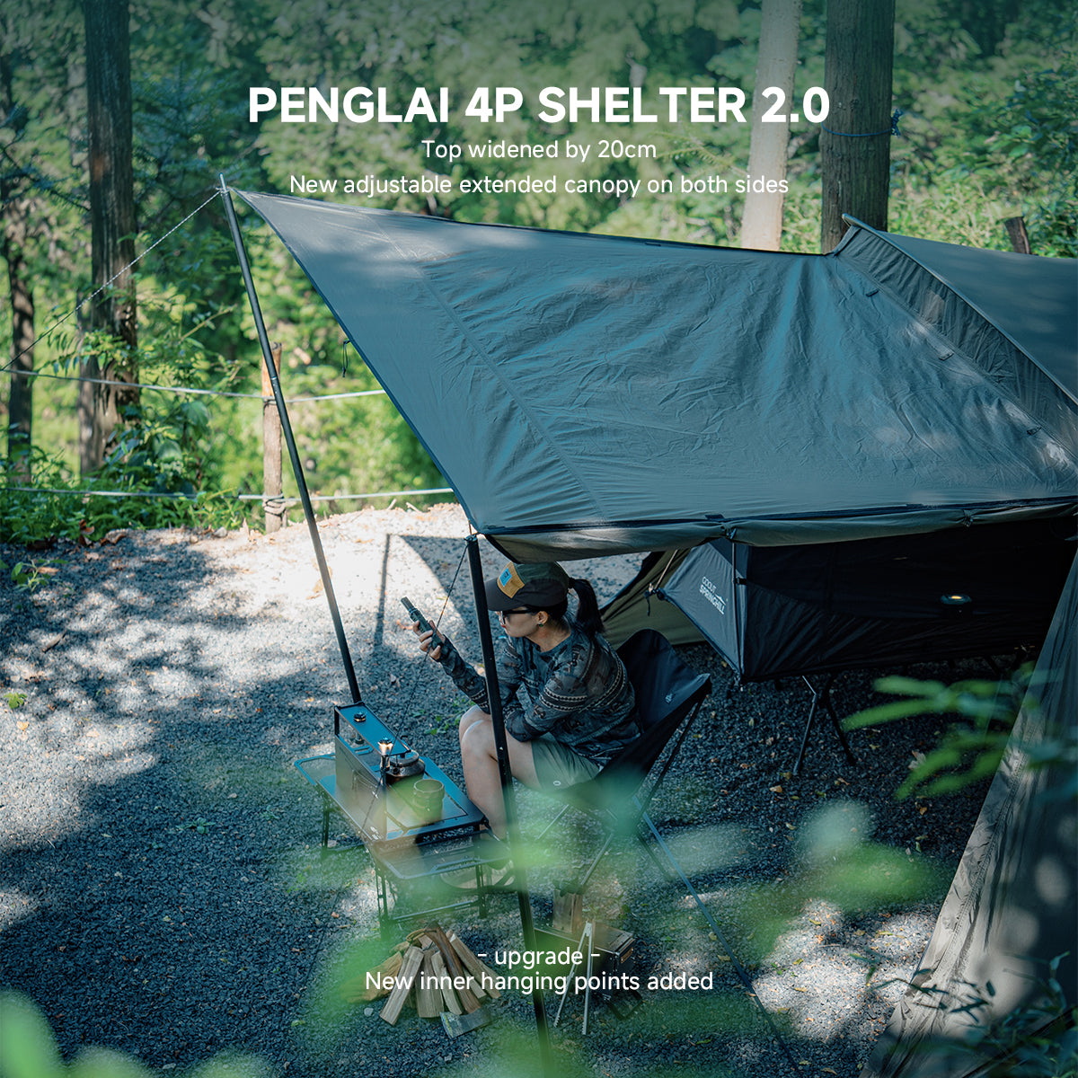 Springhill Penglai 4P 2.0 Camping Tent - gooutspringhill