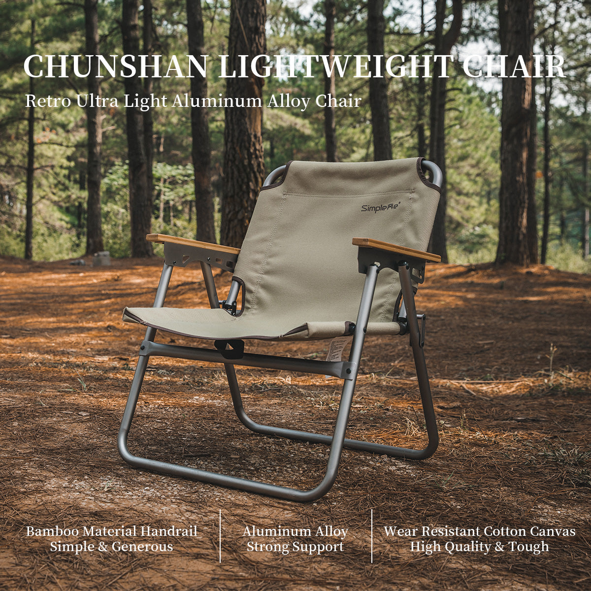 Springhill Camping Ultra-Light Folding Chair - gooutspringhill