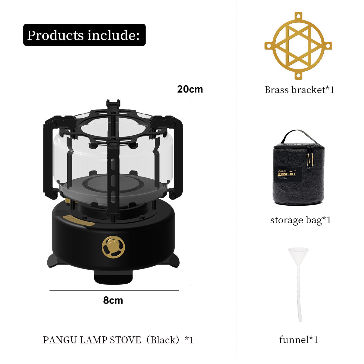 Pangu Camping Stove - gooutspringhill