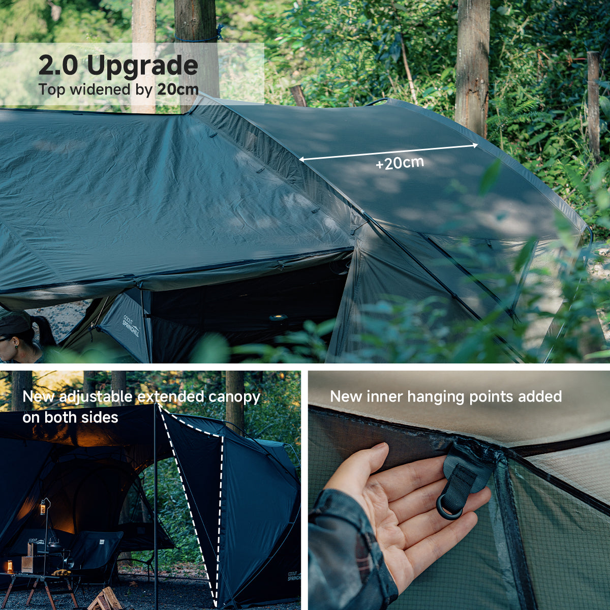 Springhill Penglai 4P 2.0 Camping Tent - gooutspringhill