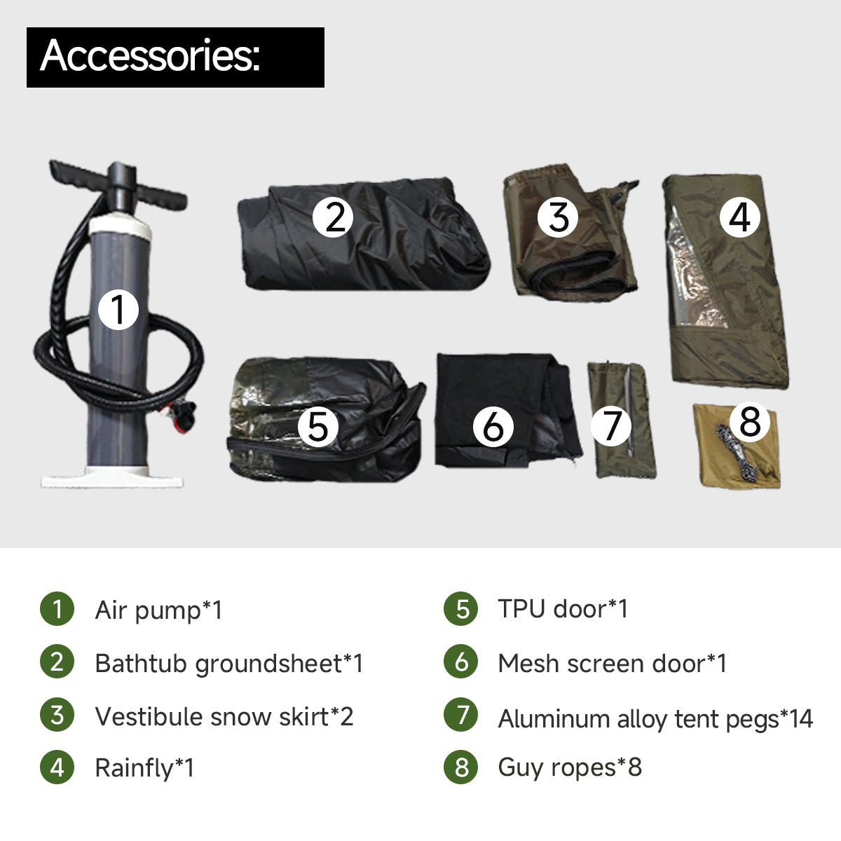 Springhill Inflatable Dome Tent - gooutspringhill