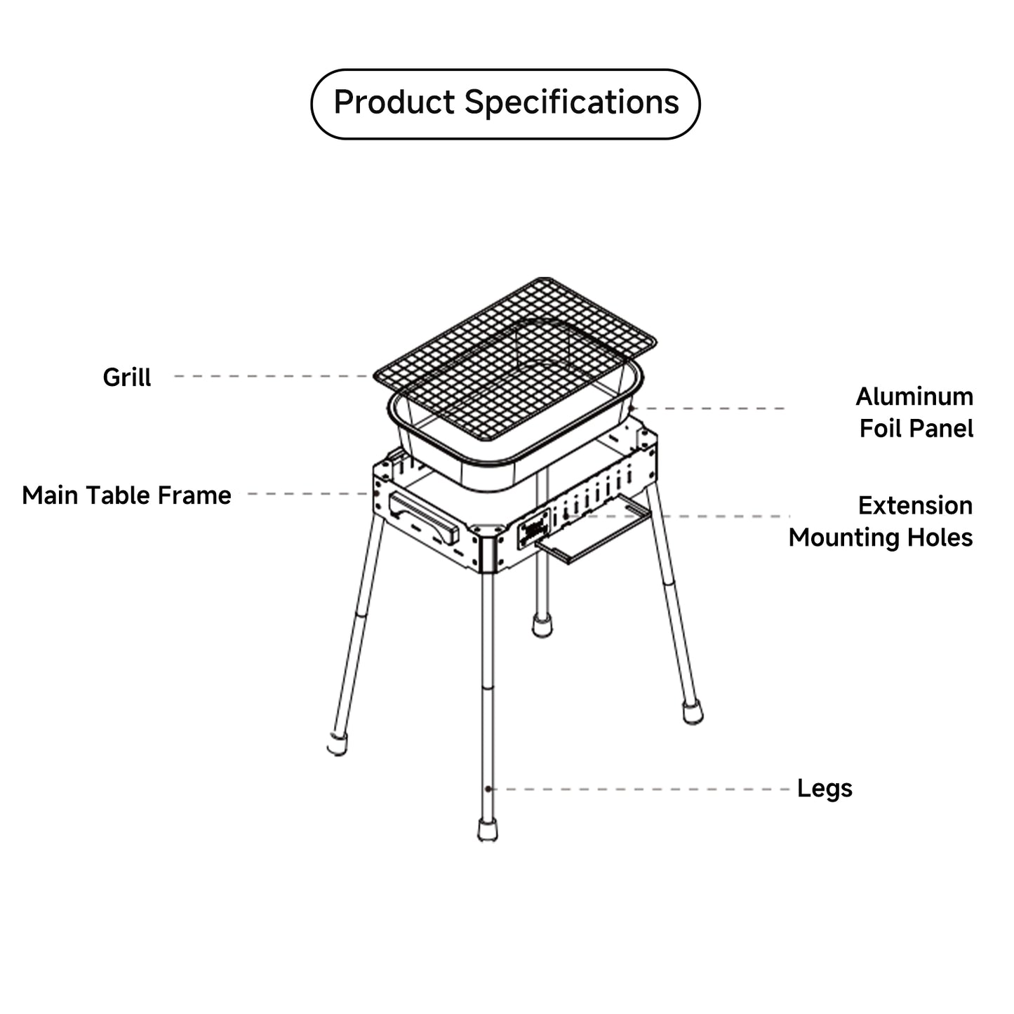 Springhill Ultra-Light IGT Camping Grill