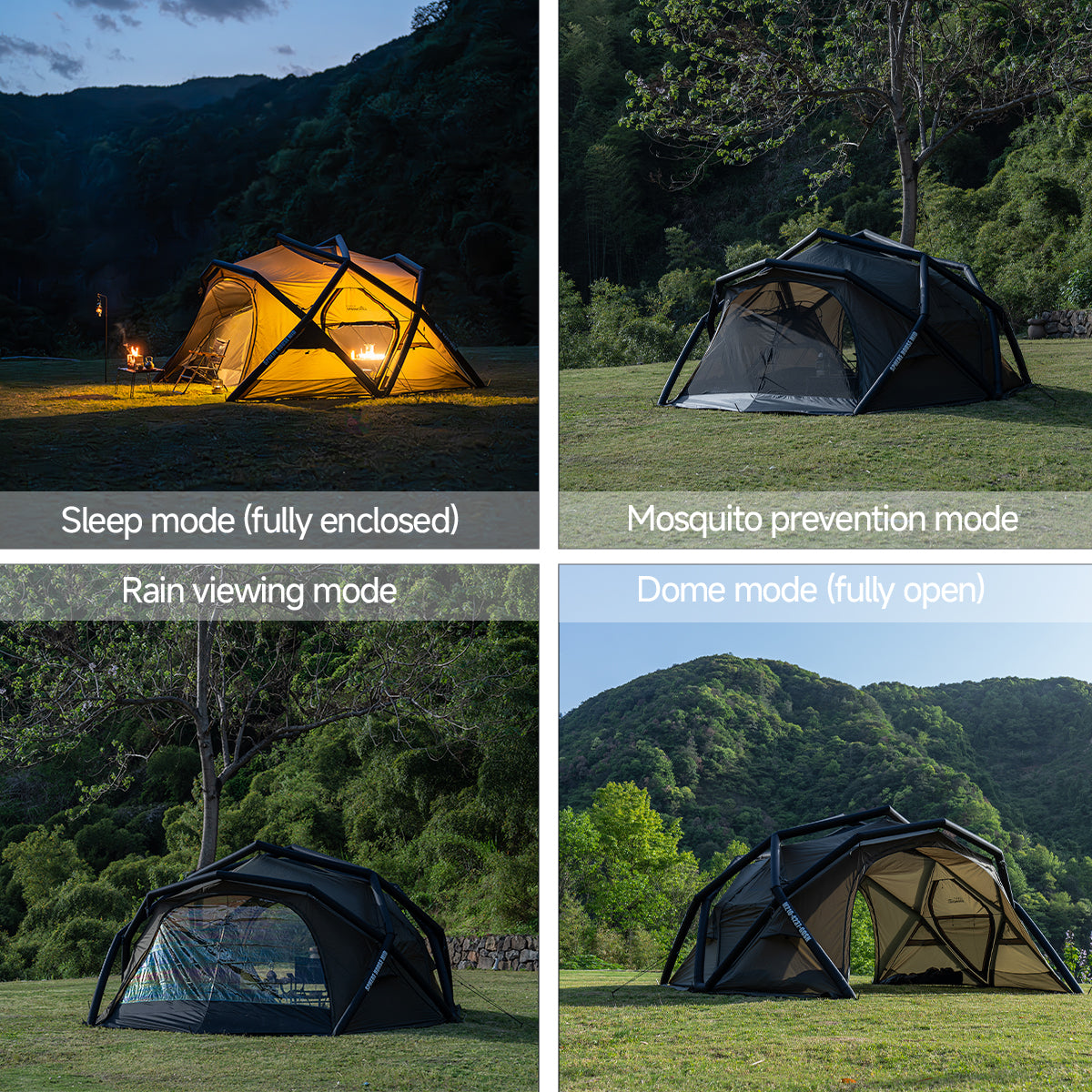 Springhill Inflatable Dome Tent - gooutspringhill