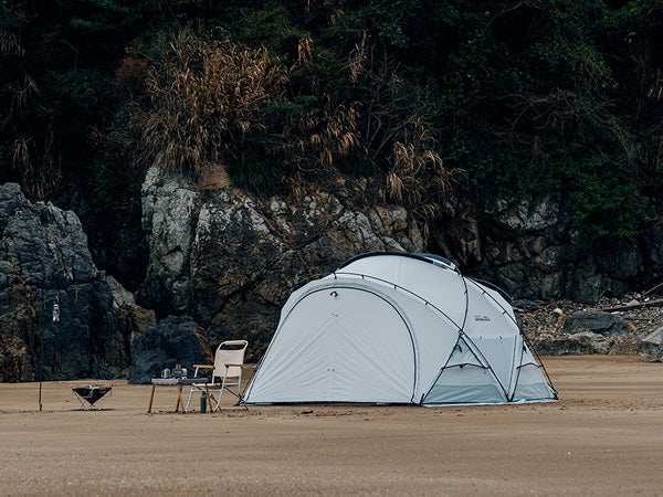 Kunlun Nylon Camping Tent Pro 3.0 White - gooutspringhill