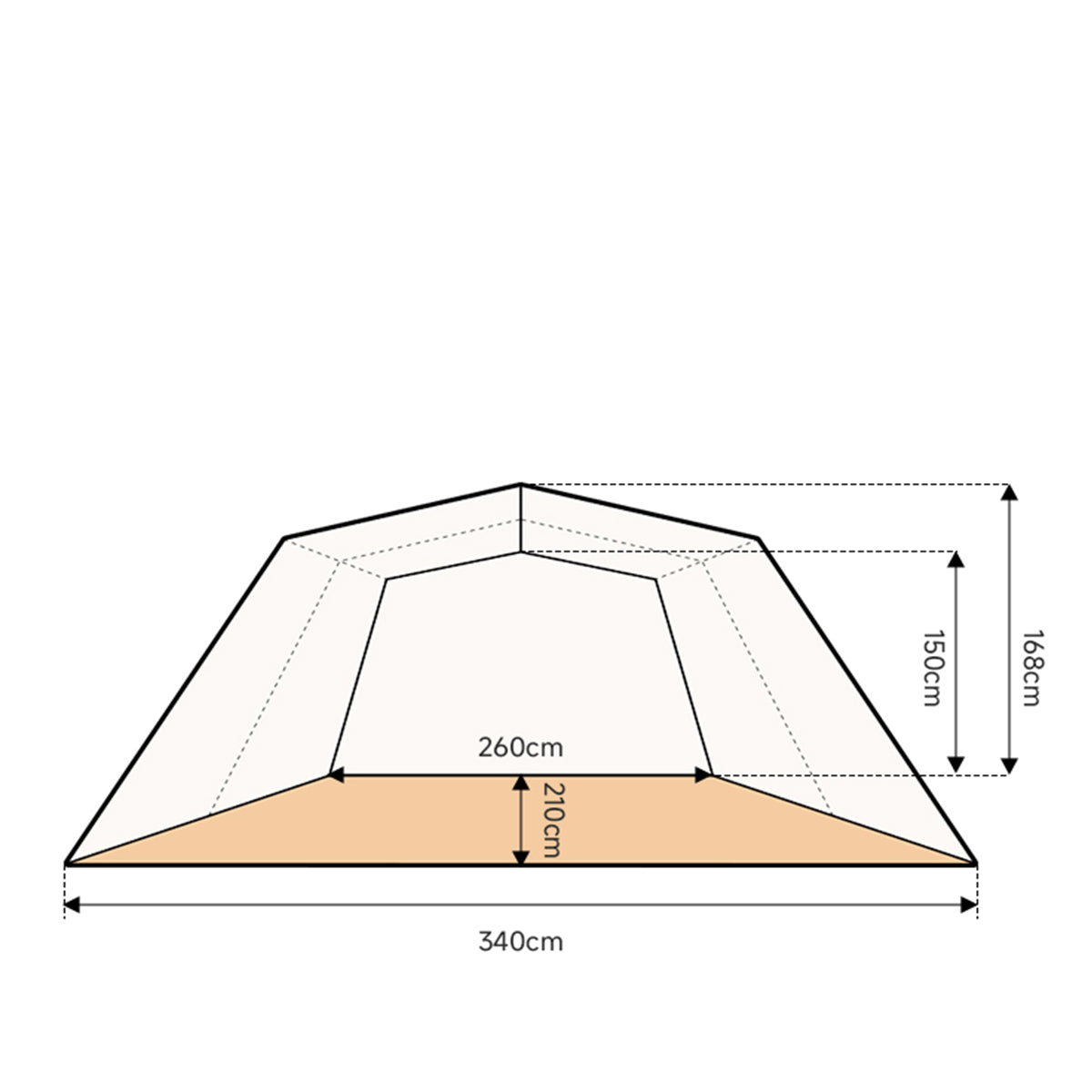 Springhill Inflatable Dome Tent