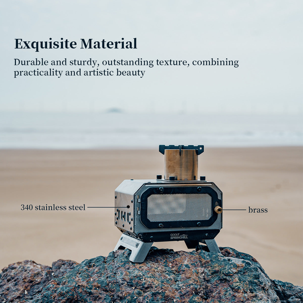 Camping Stove Mini Incense Stove 2.0 - gooutspringhill