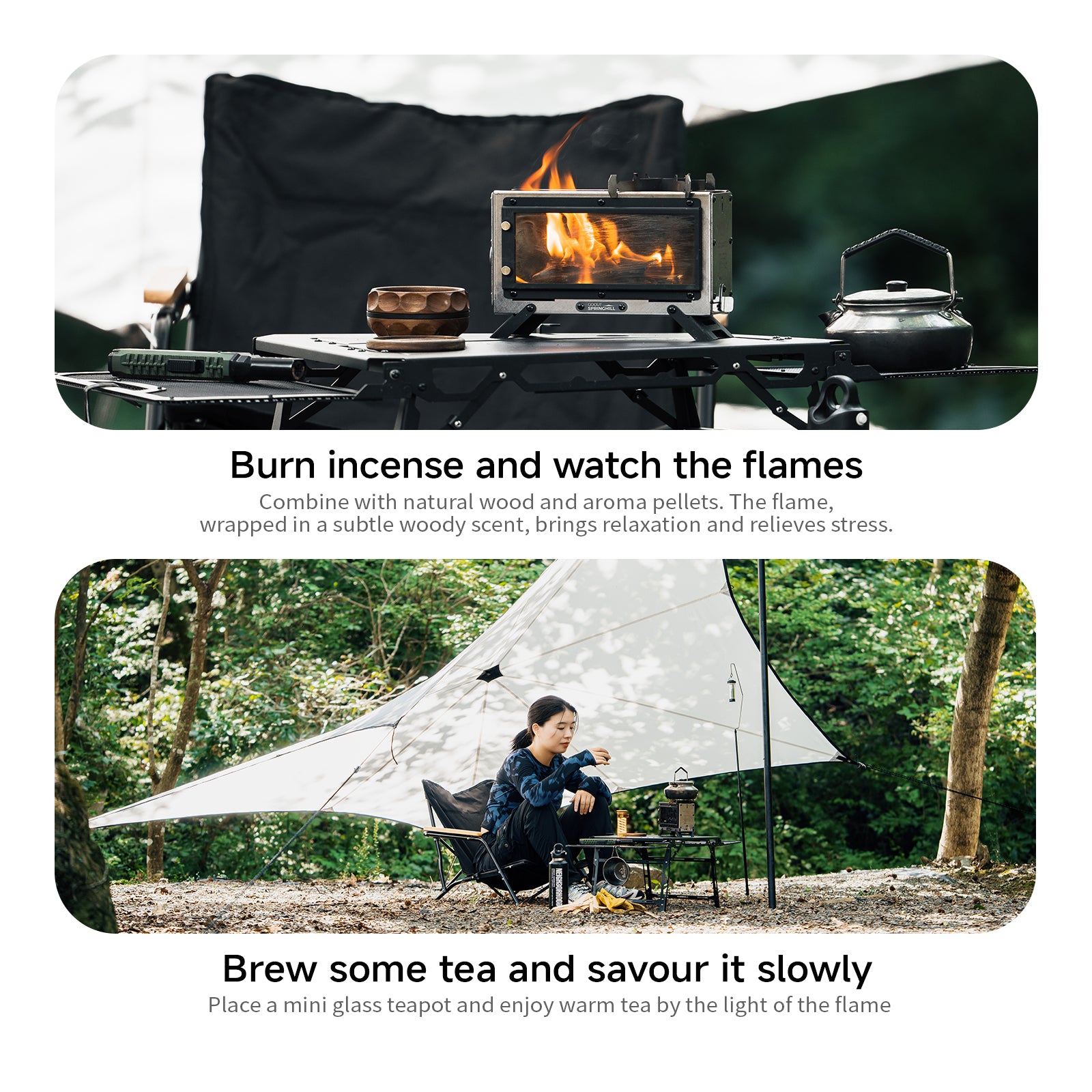 Springhill Mini Fireplace - gooutspringhill