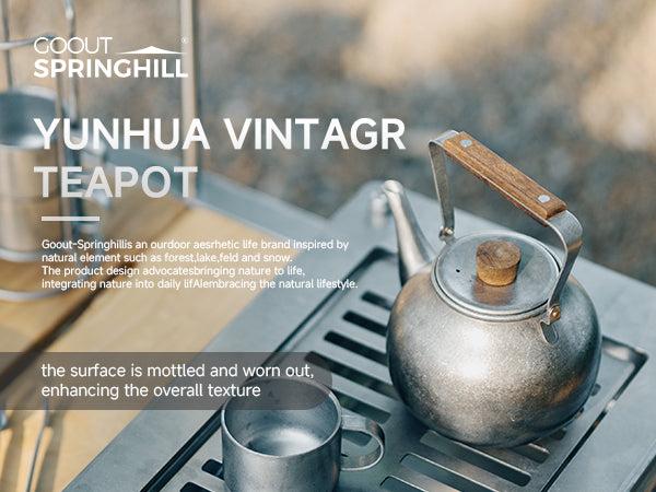 Retro Teapot & Teacup - gooutspringhill