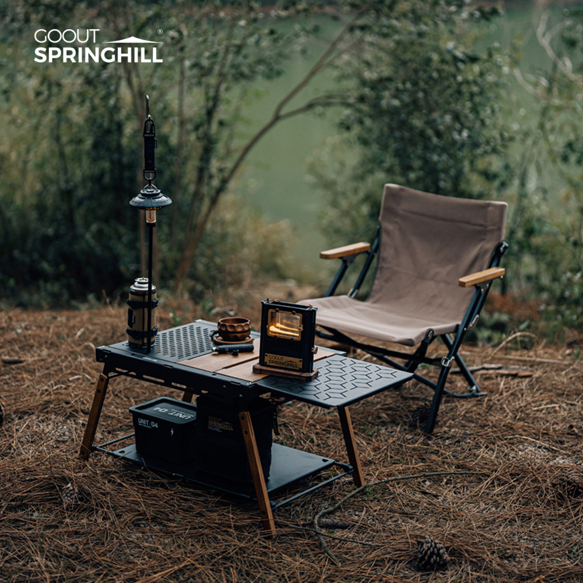 Camping Table Phantom IGT Foldable Table - gooutspringhill