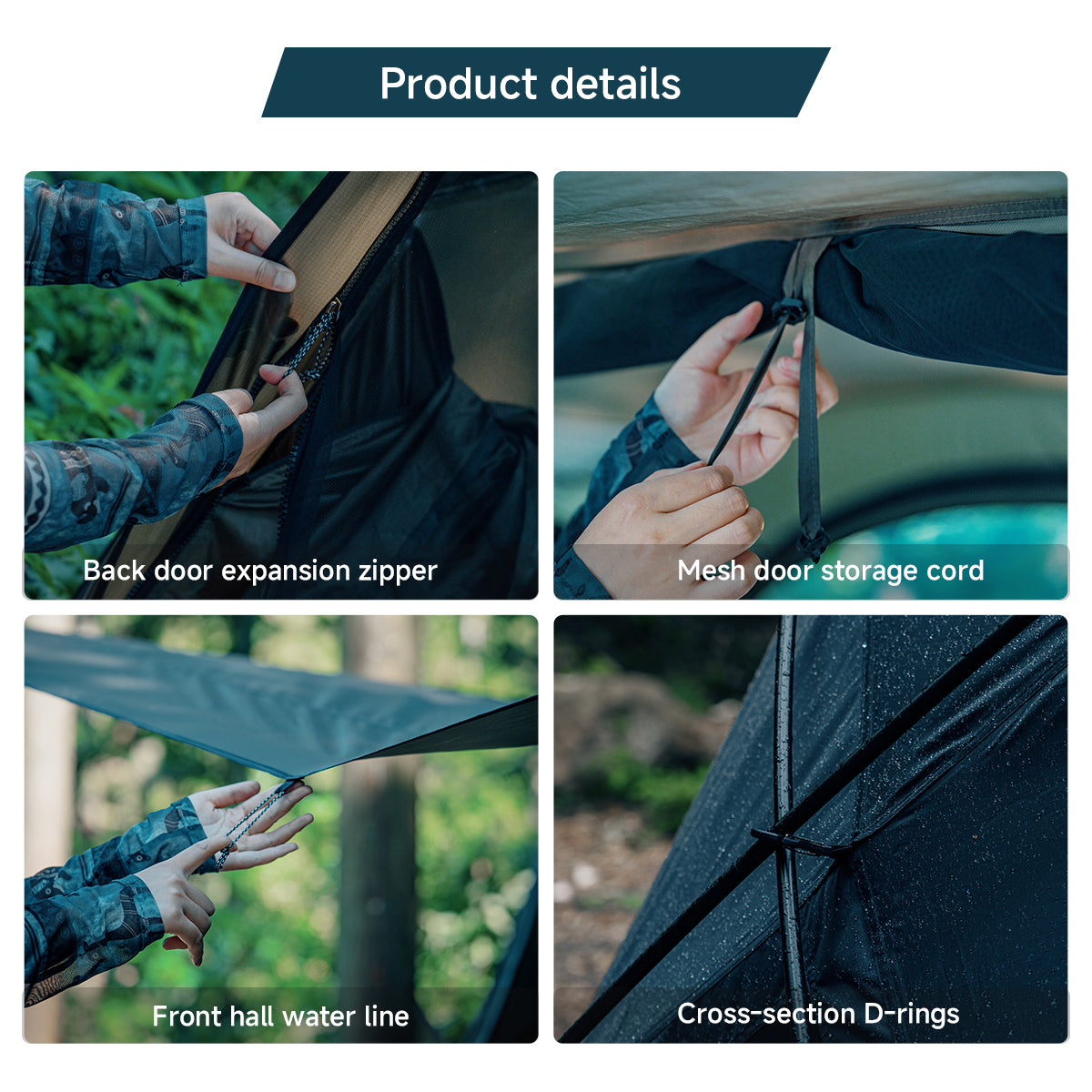 Springhill Penglai 4P 2.0 Camping Tent - gooutspringhill