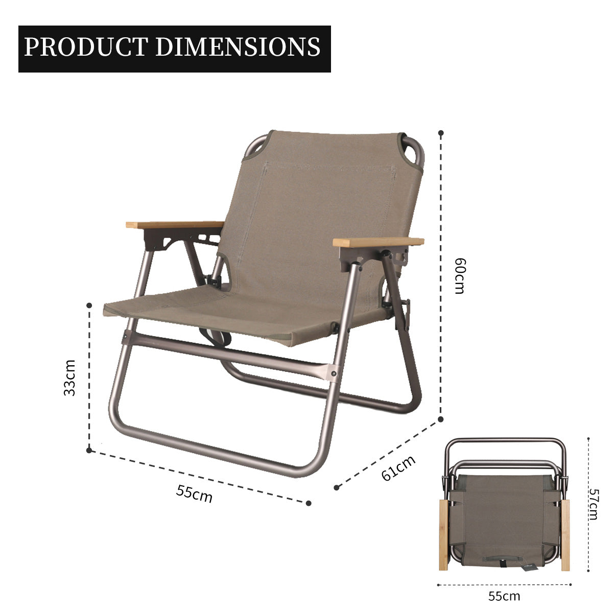 Springhill Camping Ultra-Light Folding Chair - gooutspringhill
