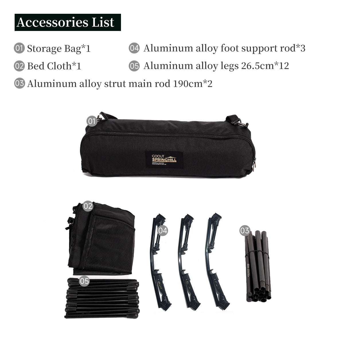 Tactical Camp Cot - gooutspringhill