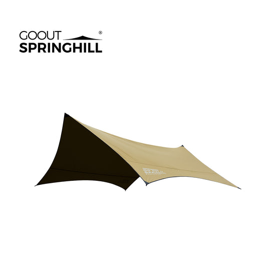 Hexagonal sun protection Sky curtain - gooutspringhill