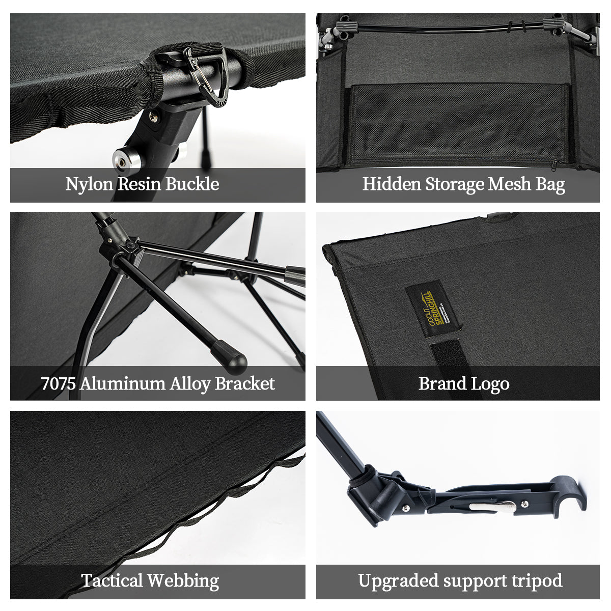 Tactical Camp Cot - gooutspringhill