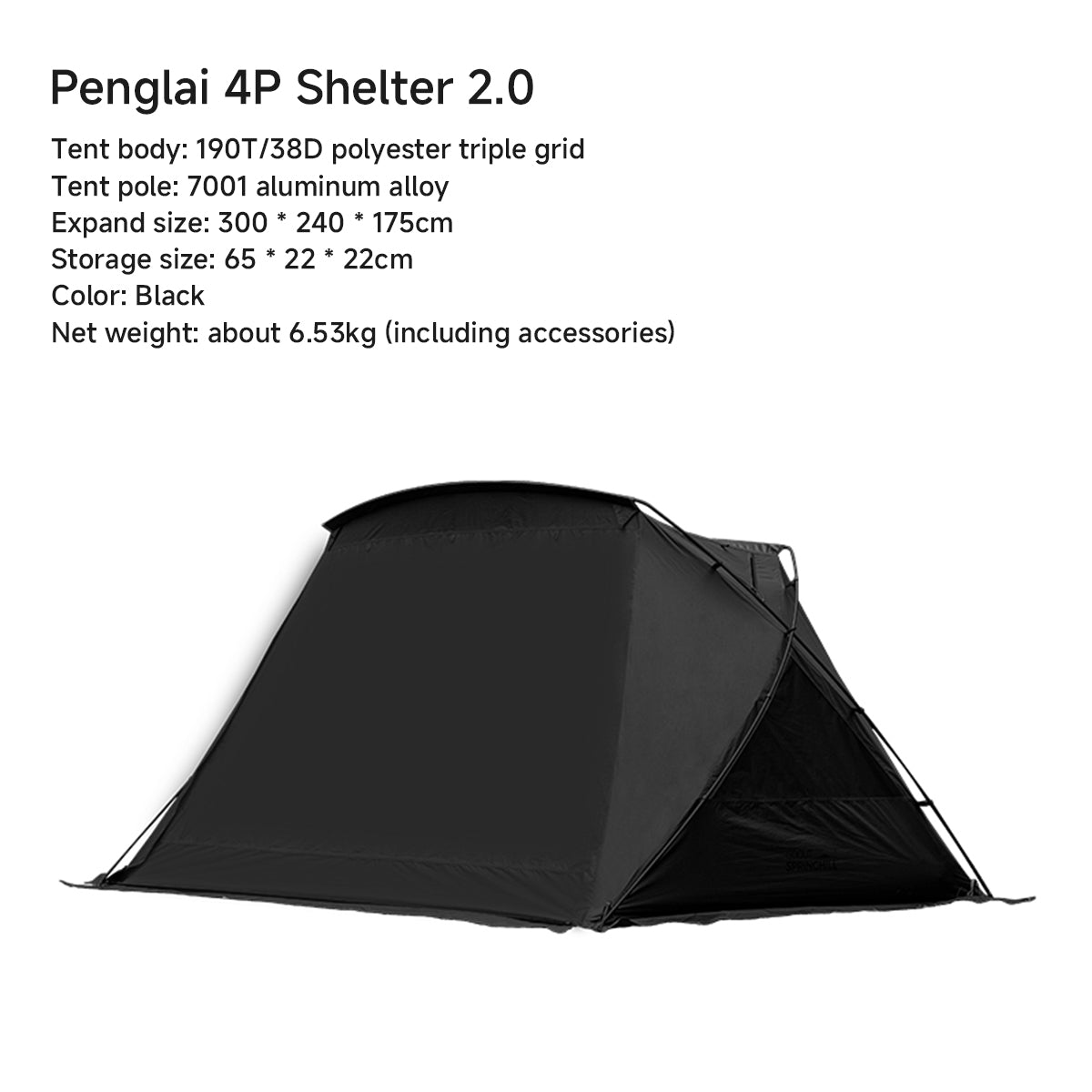 Springhill Penglai 4P 2.0 Camping Tent - gooutspringhill