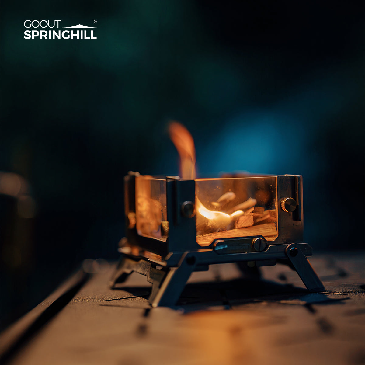 Mini Wood Stove Small Camping Stove - gooutspringhill