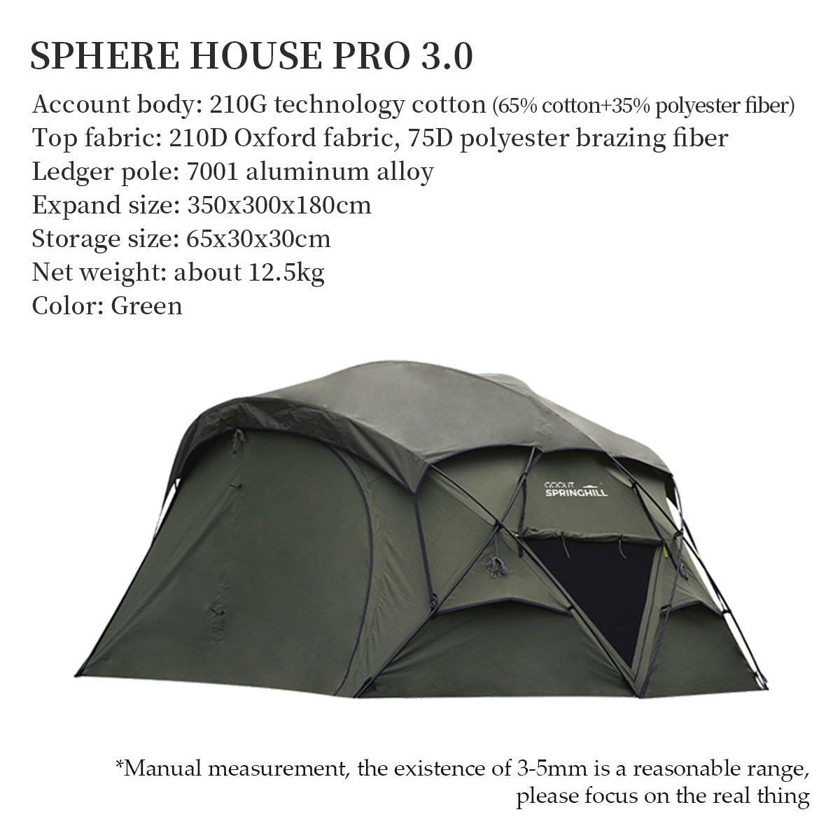 Kunlun Cotton Camping Tent Pro 3.0 - gooutspringhill