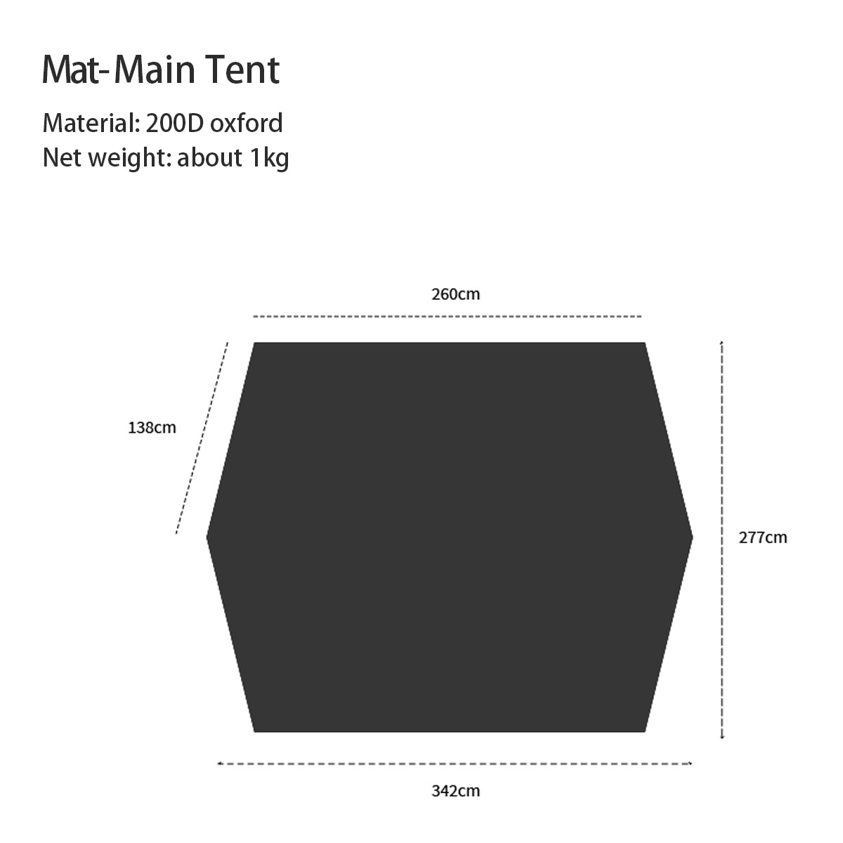 Kunlun Nylon Camping Tent Pro 3.0 - gooutspringhill