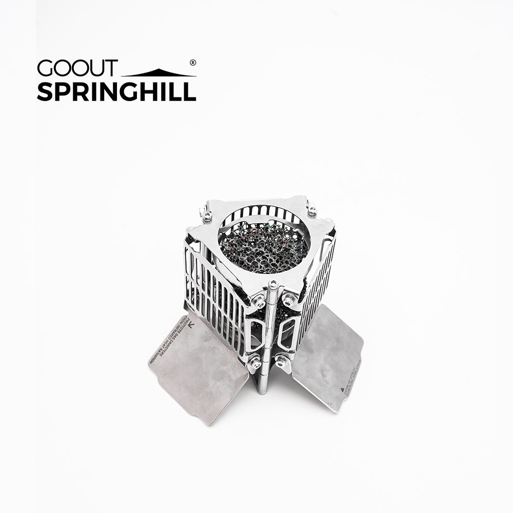 Mini Stove Outdoor Heater Folding Warming Stove - gooutspringhill