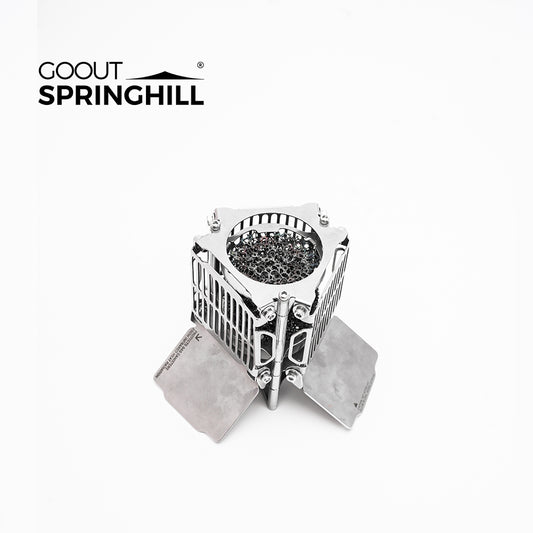 Mini Stove Outdoor Heater Folding Warming Stove - gooutspringhill