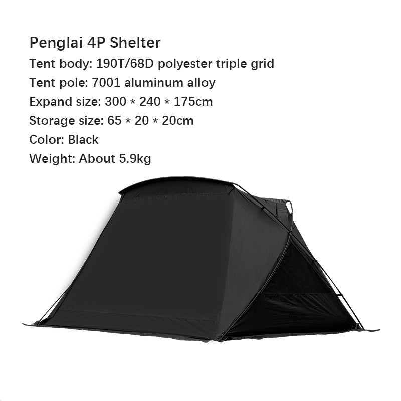 Springhill Penglai 4P Camping Tent - gooutspringhill