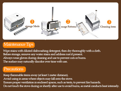 Mini Wood Stove 1.0 - gooutspringhill