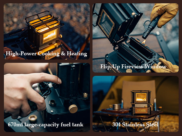 Outdoor Camping Oil Lamp Stove Pro 2.0 - gooutspringhill