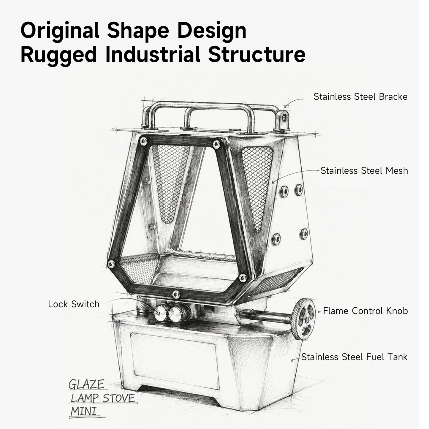 Gooutspringhill Mini Fire-view Stove