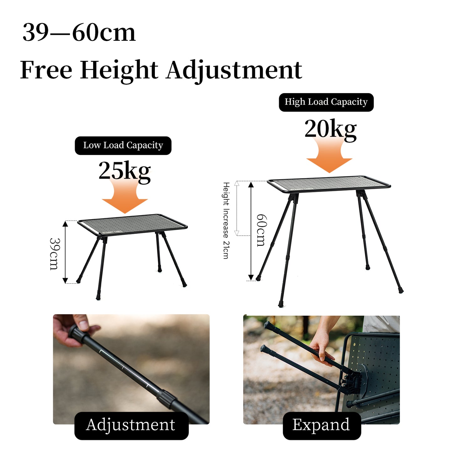 Gooutspringhill Lightweight Starry Table
