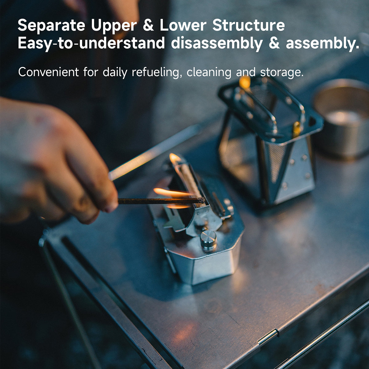 Gooutspringhill Mini Fire-view Stove
