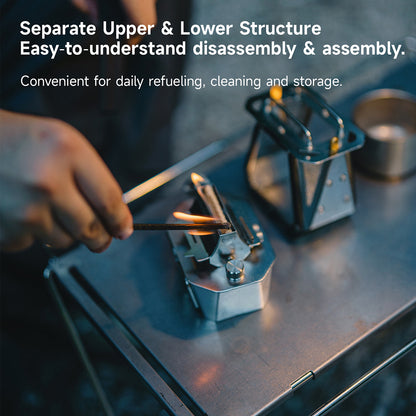 Gooutspringhill Mini Fire-view Stove - gooutspringhill