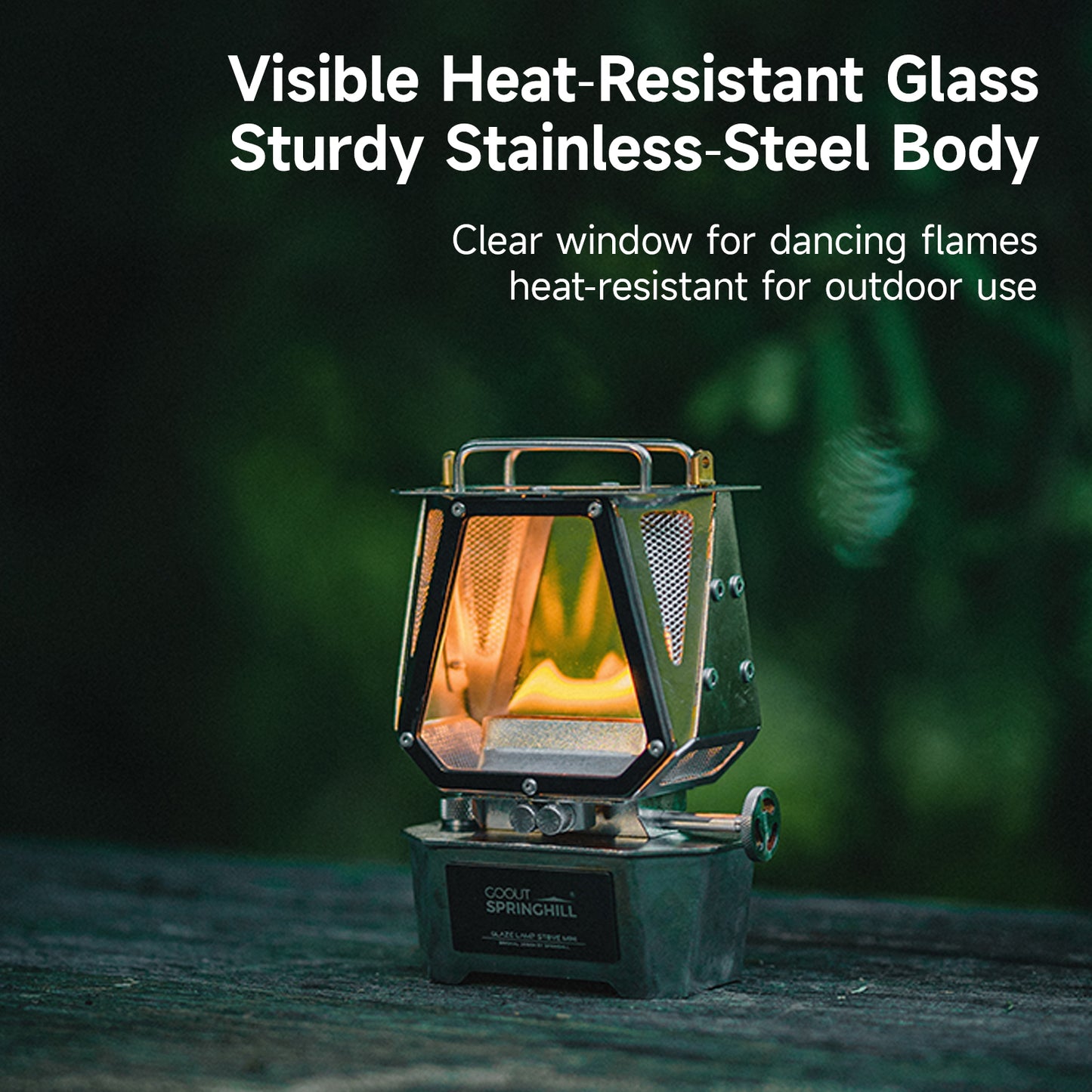 Gooutspringhill Mini Fire-view Stove