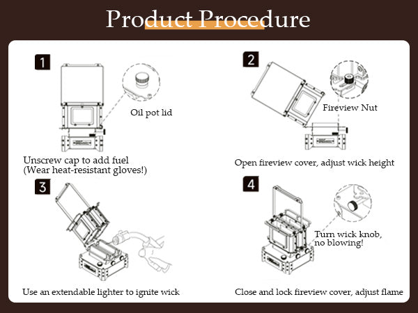 Outdoor Camping Oil Lamp Stove Pro 2.0 - gooutspringhill