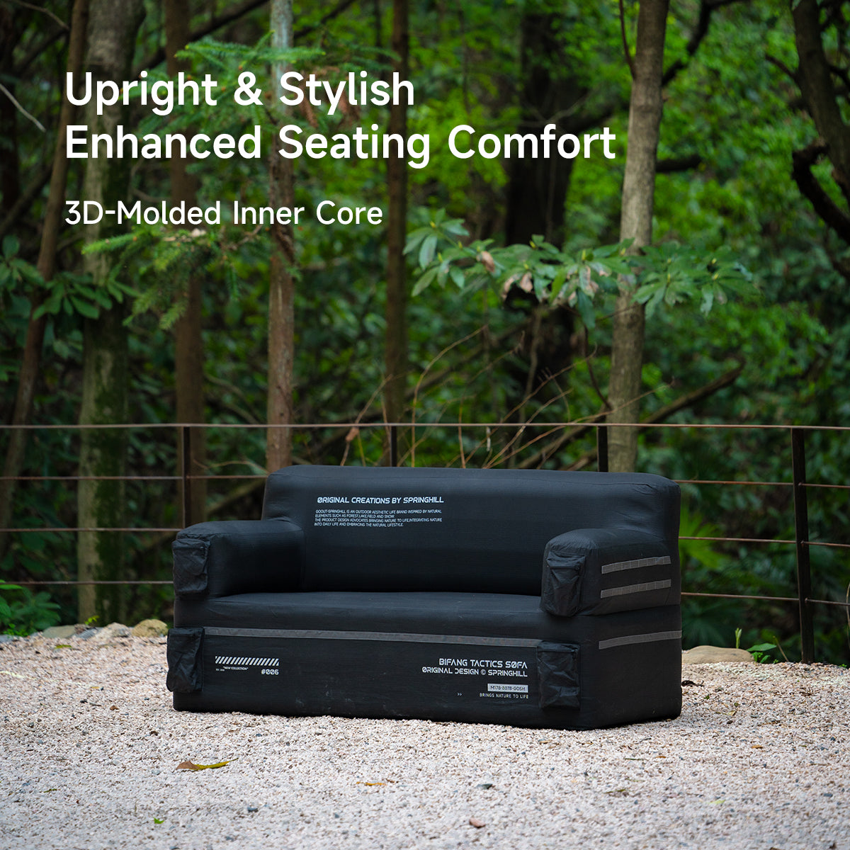 Gooutspringhill Camping Sofa Foldable Inflatable - gooutspringhill
