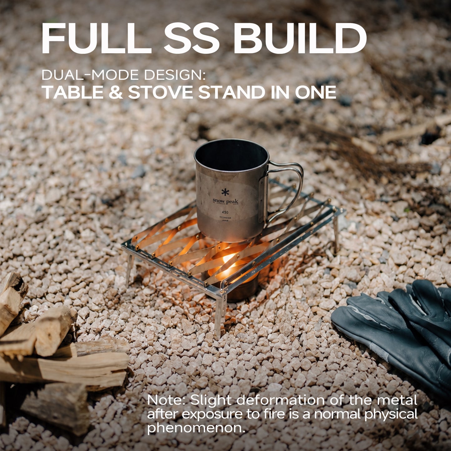 Gooutspringhill Lightweight Folding Camping Table