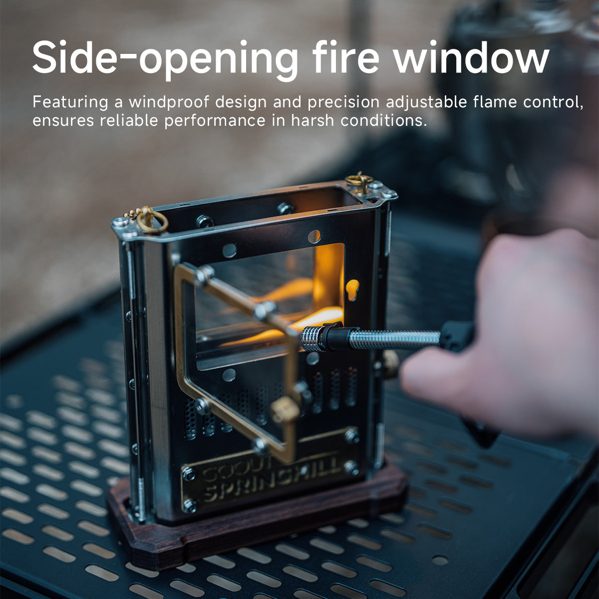 Gooutspringhill Retro Tactical Lamp Stove