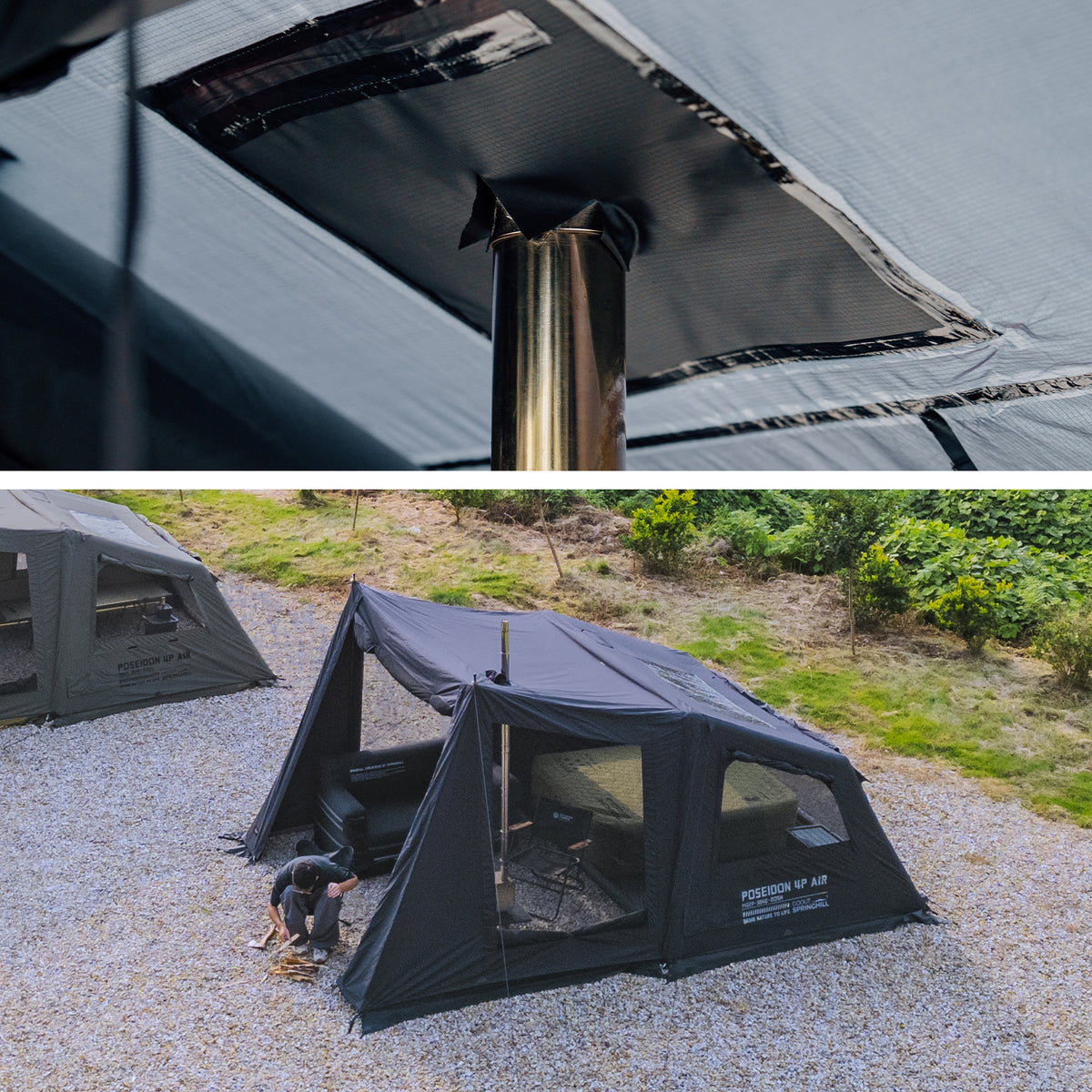 Springhill Penglai 4P AIR Tent 2.0TC-Cotton