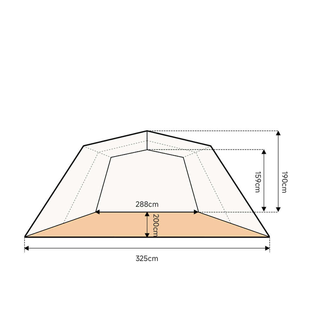 Gooutspringhill Air Tunnel Tent