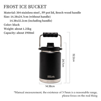 Frost Ice Bucket - gooutspringhill