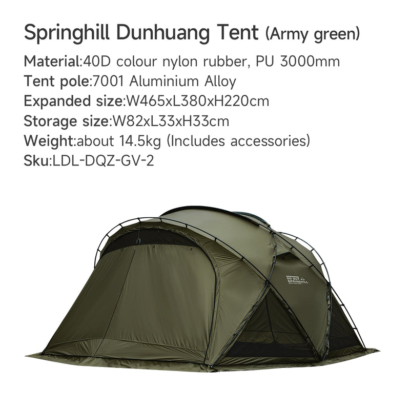 Dunhuang Camping Tent Large Tents - gooutspringhill