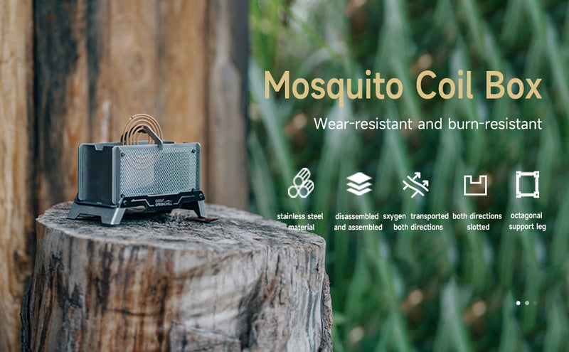 Mini Mosquito Coil Tray/Holder - gooutspringhill