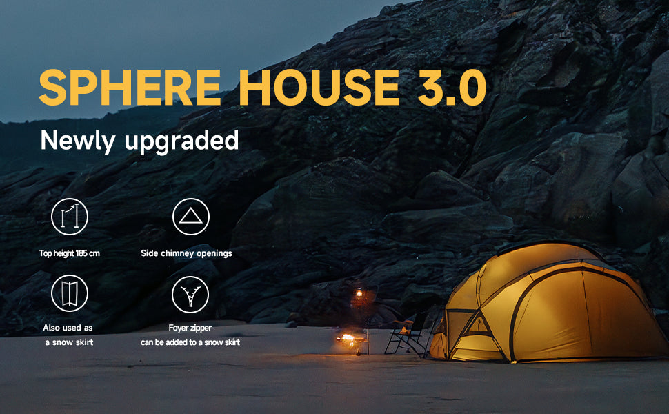 Kunlun Nylon Camping Tent Pro 3.0 - gooutspringhill