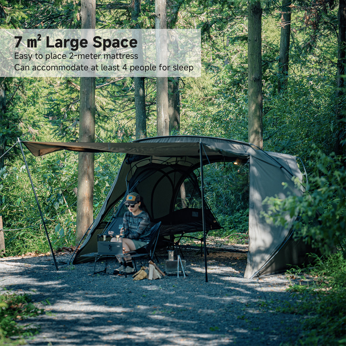 Springhill 蓬莱4P 2.0 TC Springhill Penglai 4P 2.0 Camping Tent – gooutspringhill