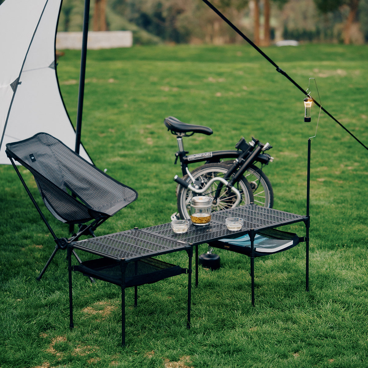 Gooutspringhill Carbon Fiber Square Table