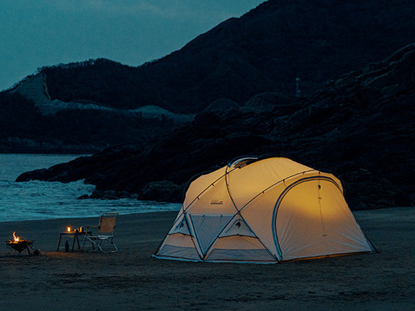 Kunlun Nylon Camping Tent Pro 3.0 White - gooutspringhill