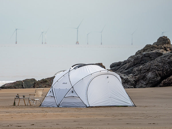 Kunlun Nylon Camping Tent Pro 3.0 White - gooutspringhill